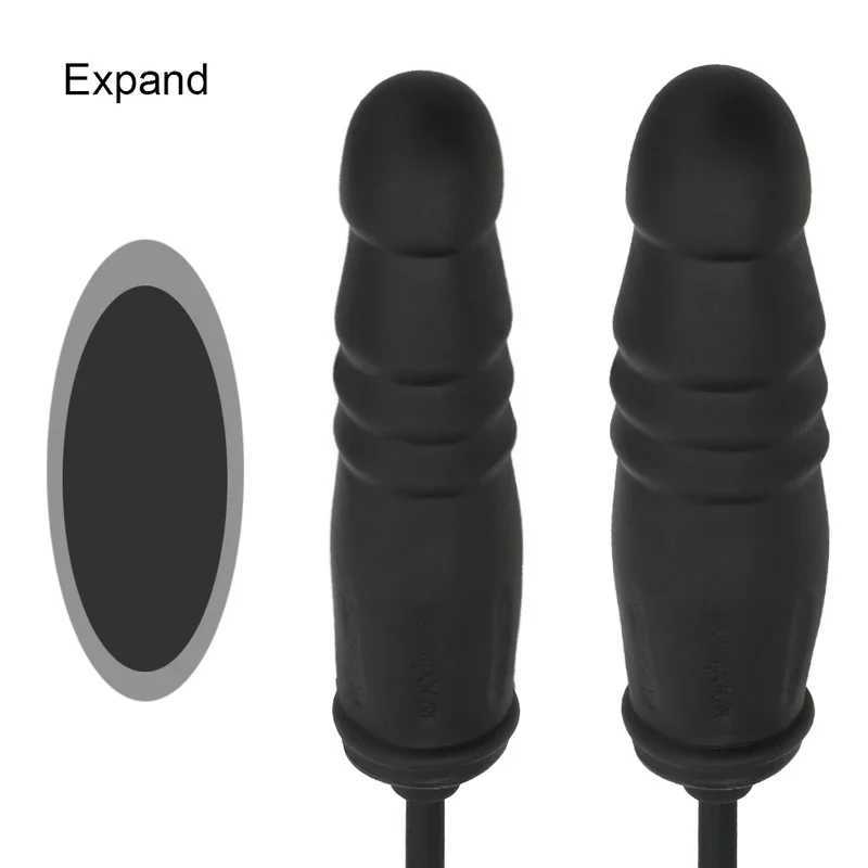 Inflatable Dildos For Women Vaginal Anal Plug Men Butt Dilator Realistic Penis Female Masturbator Sex Toy Adult Games Couple SetXJ250311