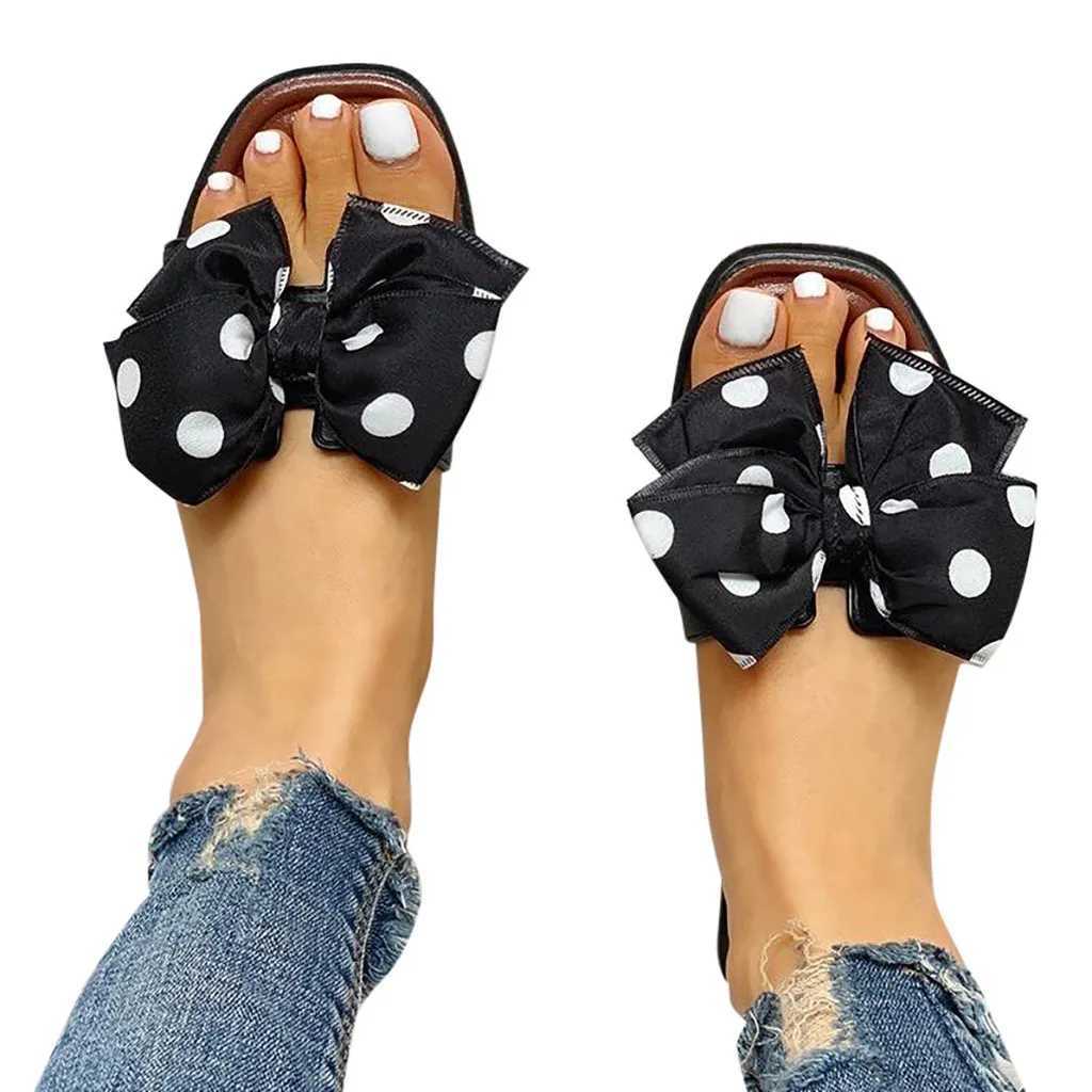 WomenS Summer Bohemian Clip Toe Flip Flops N-Slip Flat Slippers Beach Shoes 2024 Ladies Flat Bow Slippers Beach ShoesXJ250610