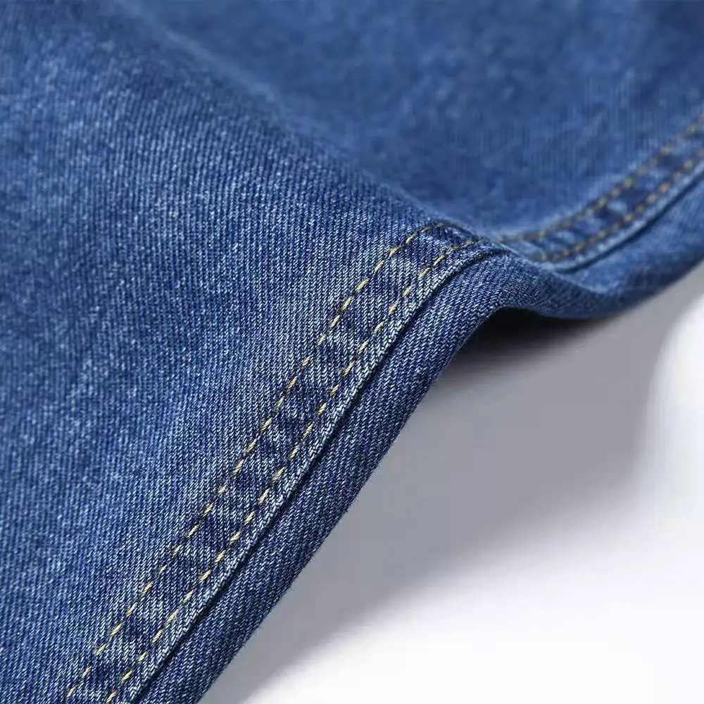 Mens Jeans Korean Version Student Casual Pants High Street Straight Loose Wide Leg Black Grey Blue Baggy 250311