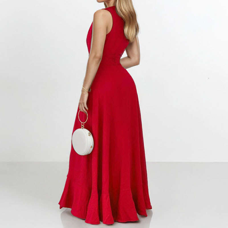 2025 Summer New Evening Dress, Women's Temperament, Commuting Design, Dress For Women KLMY