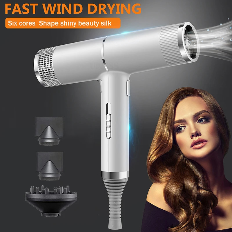 Portable and cold air ultra quiet negative ion hair dryer 700W high speed motor powerful hair dryer 250311