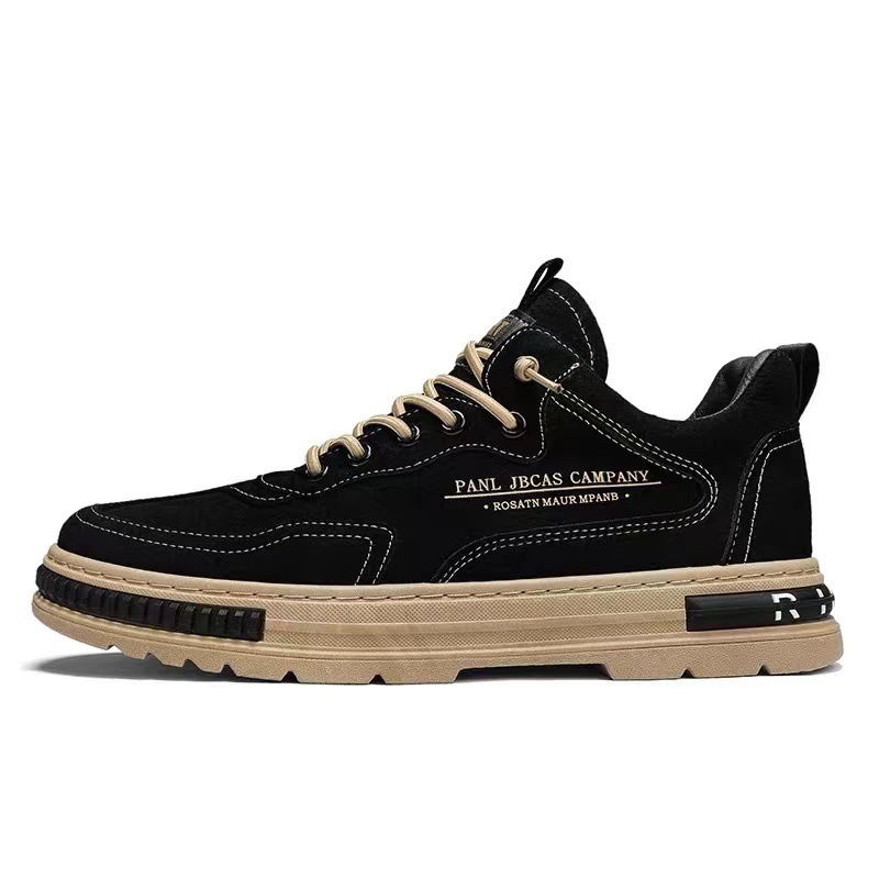 Designer Men's Kinematic Breathable Anti Slip Waterproof Wear-resistant Casual Shoes Work Kitchen Labor Protection Outdoor Shoes Thick Soled Shoe