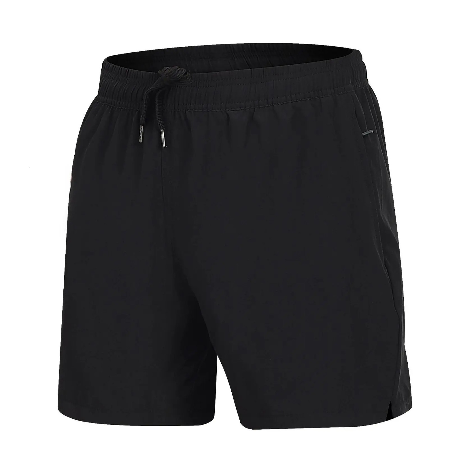 Summer Mens Swim Trunks Beach Shorts Elastic Closure Quick Dry Short Pants With Zipper Pockets 250310