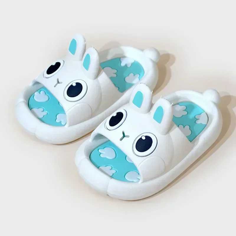 children slippers DIY slippers summer boys shoes rabbit home indoor non-slip bath children slippers kids shoes for girlT250311