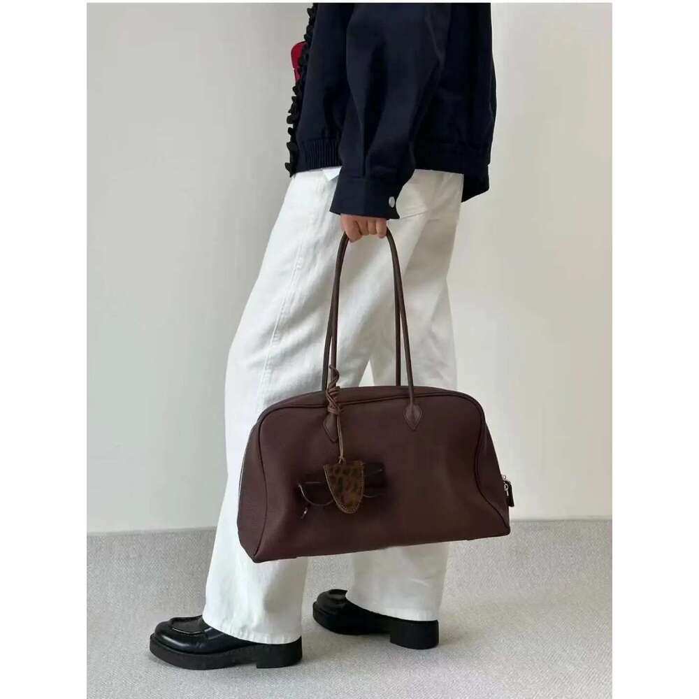 2024 New Hot Vintage Large Capacity Commuting Ladies Handbag Famous Brand Design Fashionable Shoulder Underarm Bag