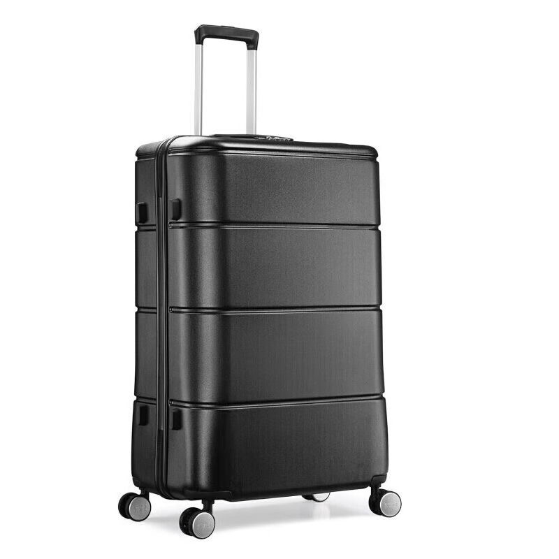 Designer Suitcases Black Blue Luggage Boxes Luxury Trolley High-grade Women Men groove Two Wheels Men Trolley Rolling Bag High Quality