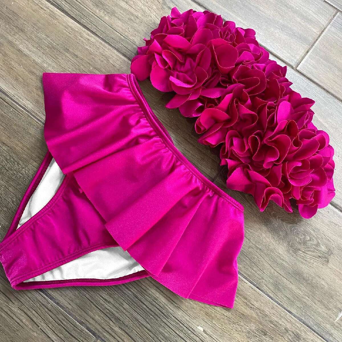 Sexy Bandage Swimsuit Brazilan Bikini Set Swimwear For Women High Waist Push Up Two Piece Bathing Suits Summer Female