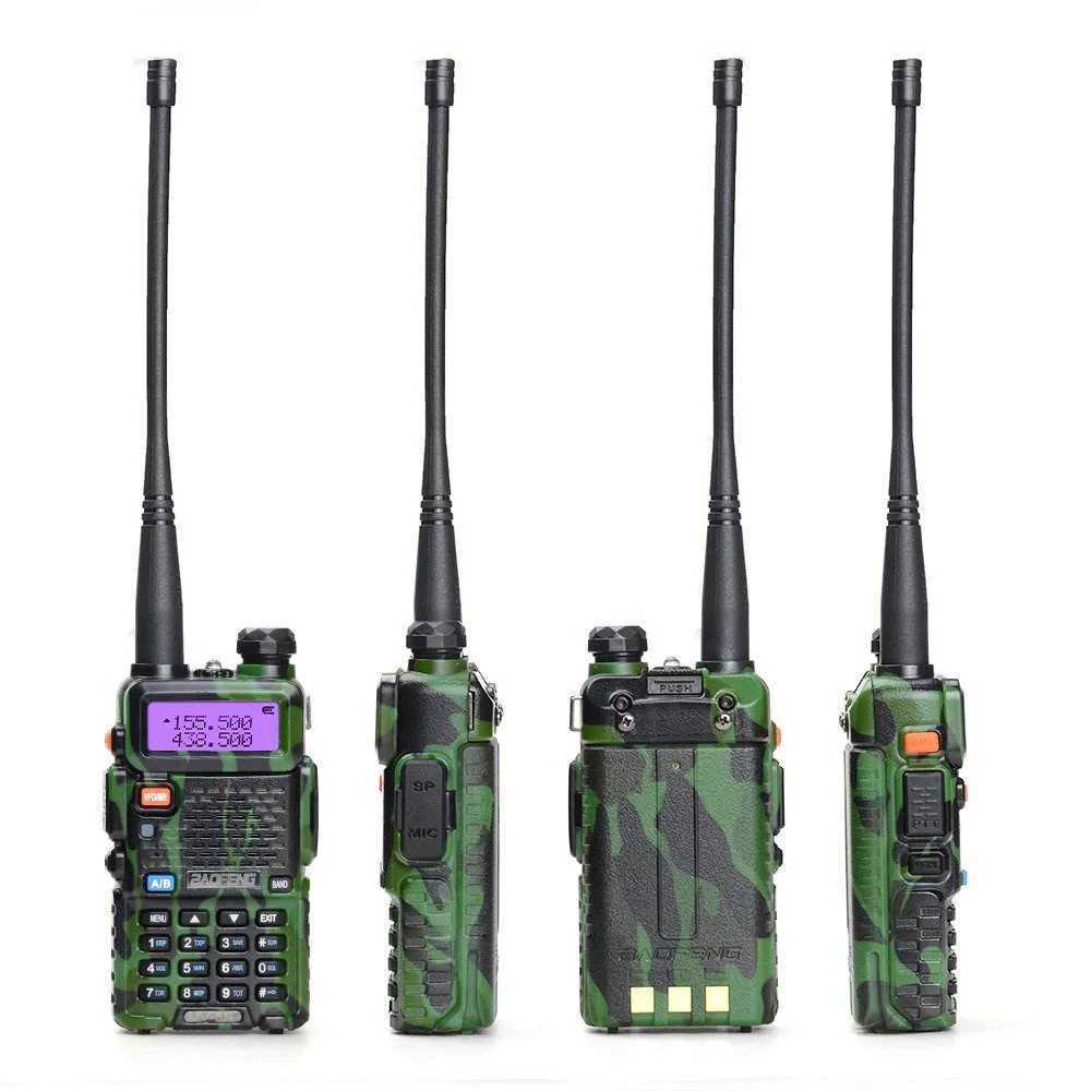 New Arrival BaoFeng UV 5R Walkie-Talkie Dualband Long Range Two Way Radio For Hunting Portable FM cb Radio Stations Transceiver Wireless Set T250311