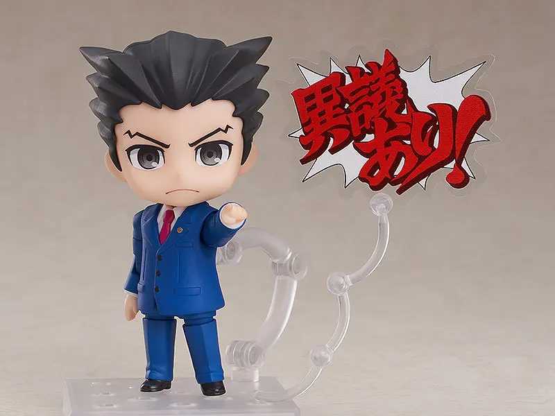 10cm Phoenix Wright Ace Attorney Miles Edgeworth 1761 1762 Anime Figurine Action Figure Toys Doll Christmas Gift With BoxXJ250311