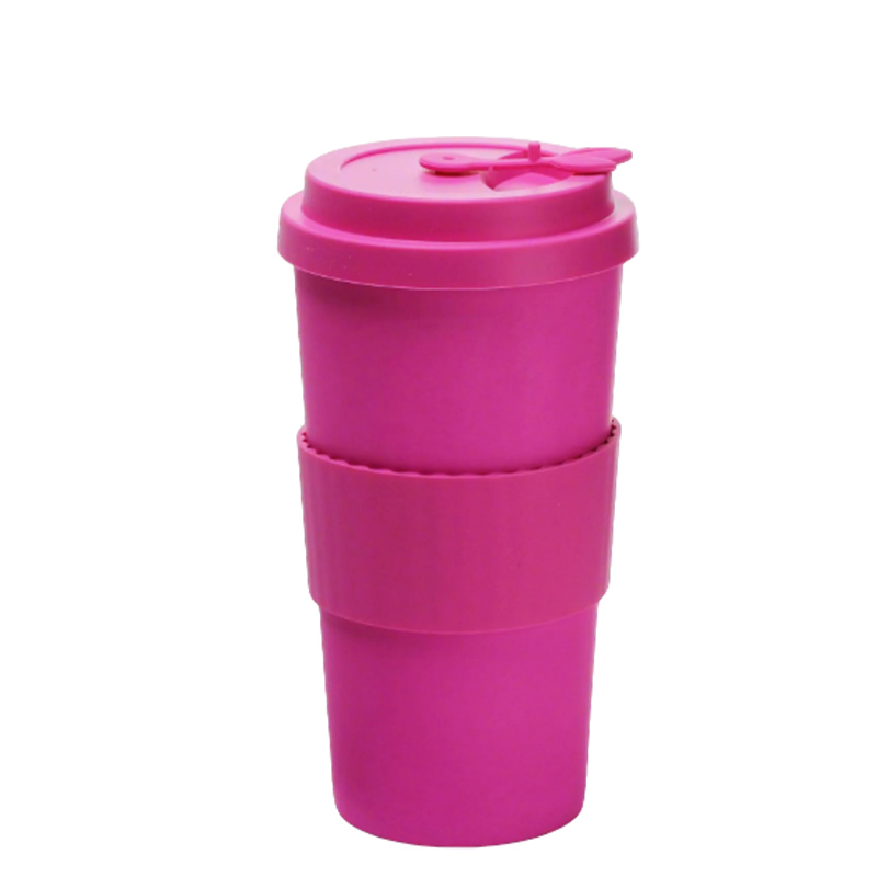 Sustainable Drinking Experience with Environmentally Friendly Bamboo Travel Tumblers - Double Walled Insulation (500mL Capacity)