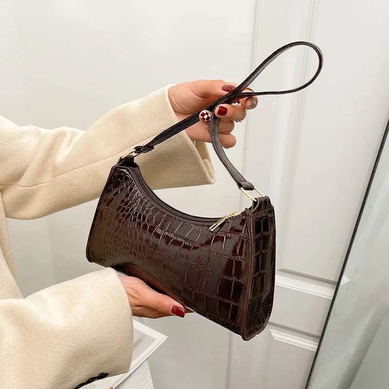 Fashionable Underarm Women's Small Handbag Autumn Winter Single Shoulder Bag
