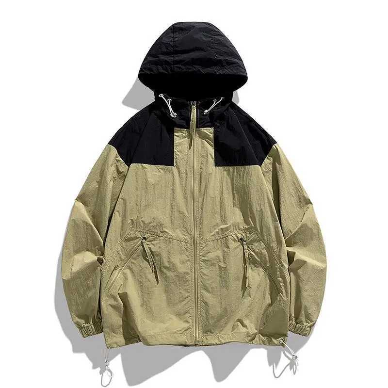 Sun Protection Clothing for Mens New Summer Sun Protection Clothing for Mens Breathable and UV Resistant Home JacketsT250311