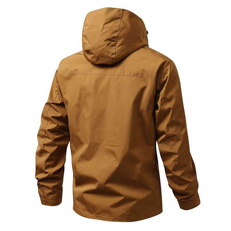 THORSOL Mountain Bike Outdoor Hooded Coat Cycling Jackets Male Motorcycle Windbreaker MTB Bicycle Outerwear Ggiacca Mtb EnduroT250311