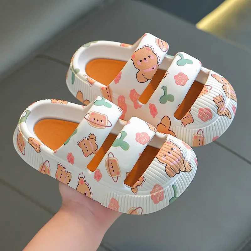Childrens Shoes Slippers Summer Boys Girls Non-slip Bathroom Bath Children Baby Indoor Girls ShoesT250311