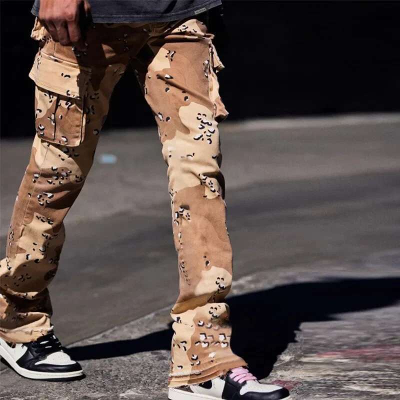 2025 Four Seasons Men s Pants Large Men s Pants Loose Fashion Designer High Quality Light Luxury Pants Casual Pants Straight Leg Pants