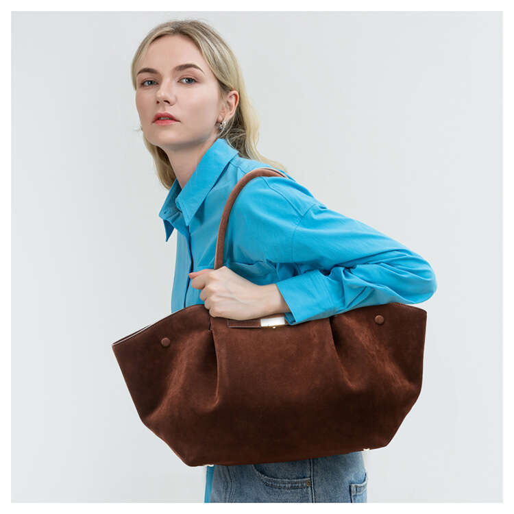 Women's Bags Handbag Tote Autumn And Winter New Item, Frosted Wing Large Capacity, High-End Feeling, Shoulder Bag, Work Commuting Handbag, Women&