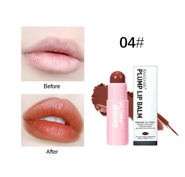 Ibcccndc Big Mouth Feng lipstick DuDu lip moisturizing fade lip lines elastic moisturizing 4 colors