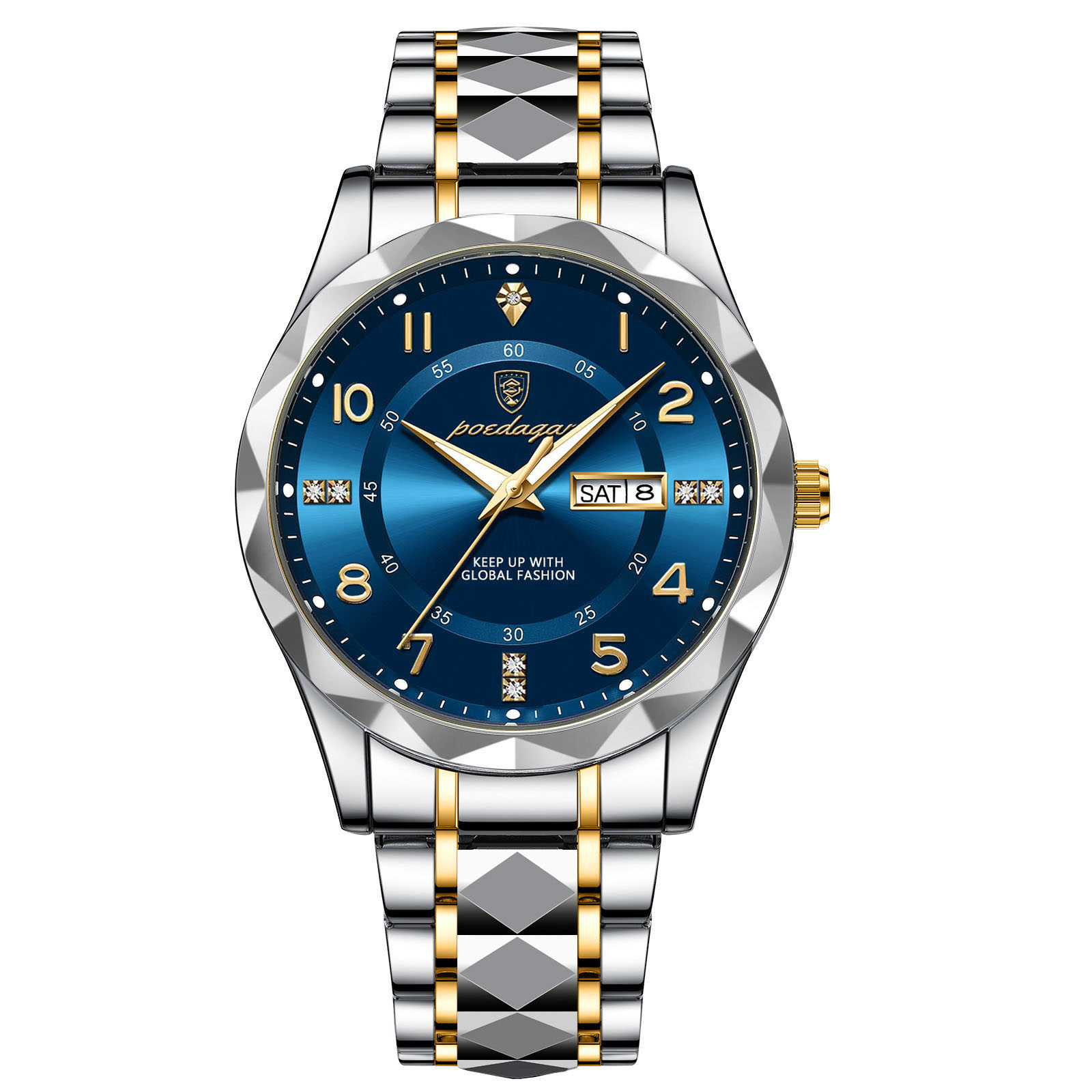 Stylish and Durable Mens Luxury Waterproof Luminous Quartz Watch Perfect for Every Occasion a Must Have Accessory for the Modern Man