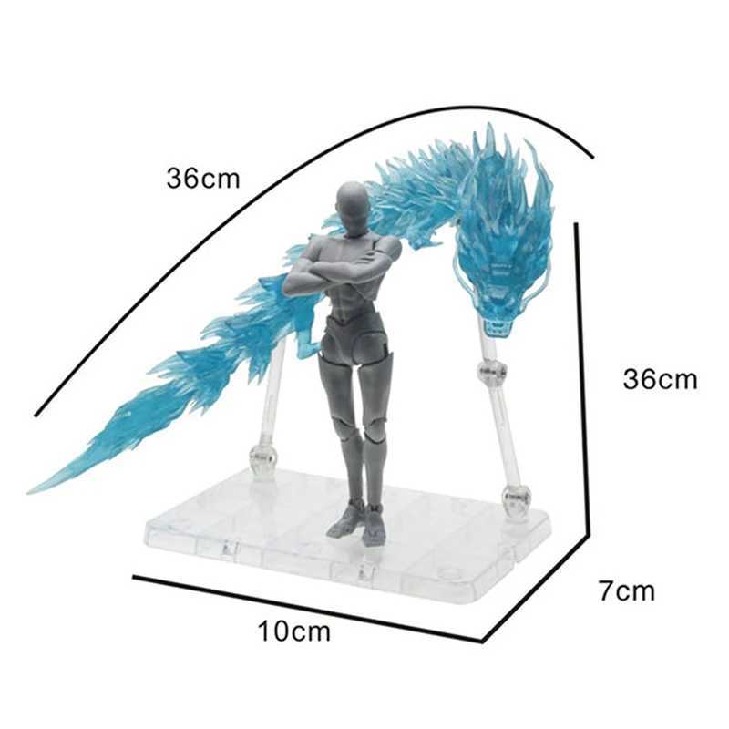 Ice Special Effects and Whirlwind Flame Scene Effects Decoration Toys Luffy Ace Action Figures Mode Toys Bakugou no Hero Dolls XJ250605