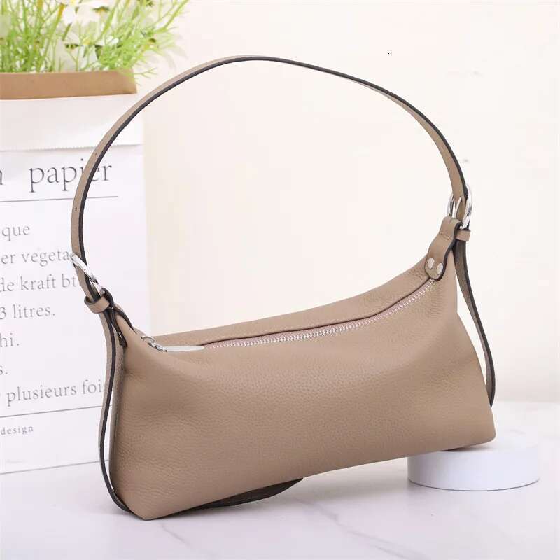 2025 Fashion Trend Women Genuine Real Leather Underarm Female Small Shoulder Bag Lady Messenger Tote Handbag Spring Summer