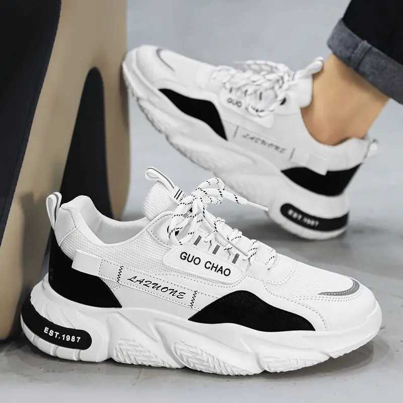 Mens shoes new hot summer mesh breathable mens sneakers casual shoes thick-solid orgasm brand W250311