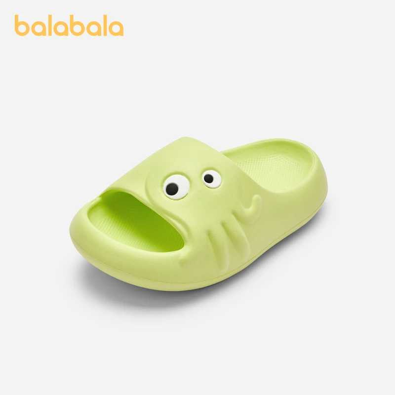 Balabala Kids Slippers Girls Boys Slippers 2024 Summer New Slip-Resistant Indoor Home Slippers Leisure Shoes for SwimmingT250311