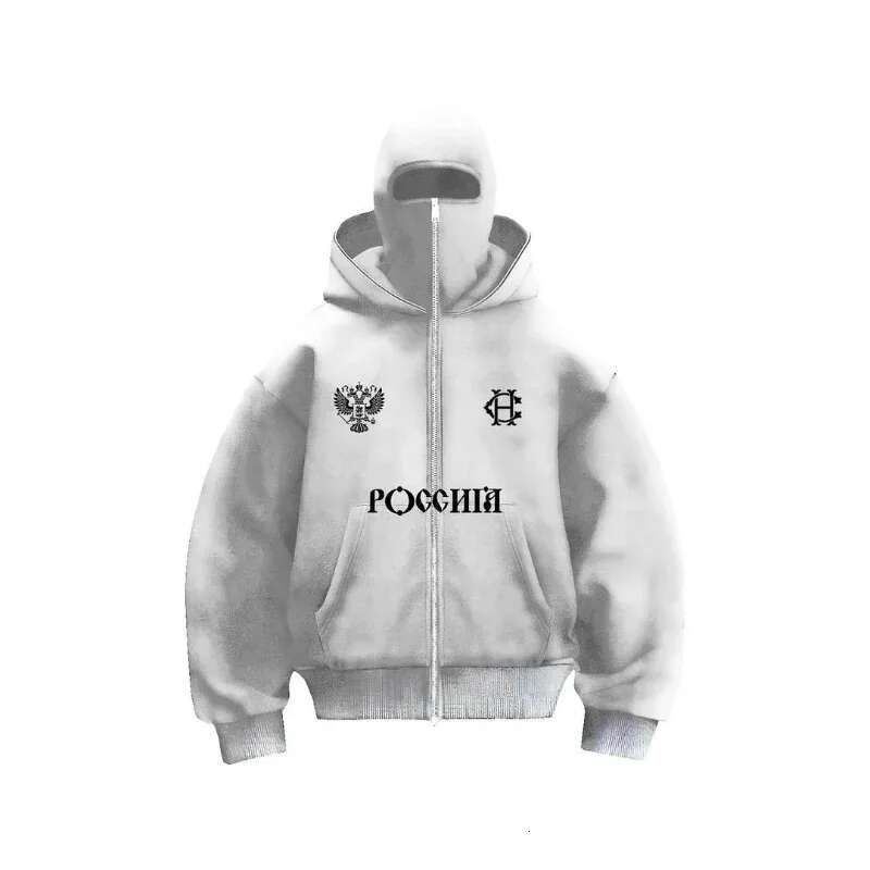 Y2k Hip Hop Street Zipper Men New Fashion Double Hoodie Design For Autumn And Winter Goth Haruku Sweatshirt Women