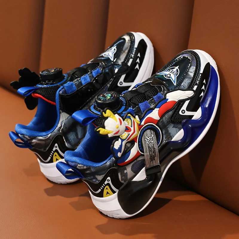New sports and leisure running basketball shoes for children cross-border plus size popular internet celebritiesXJ250311