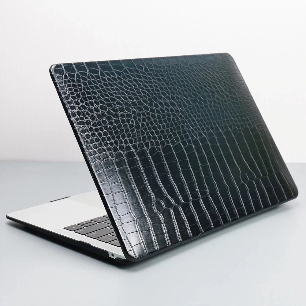 Laptop Case For Air 13 Case M1 M2 Hard bottom Cover Air 15 M3 PU leather Case For Pro 14 M4 Max 16.2 Shell 250310