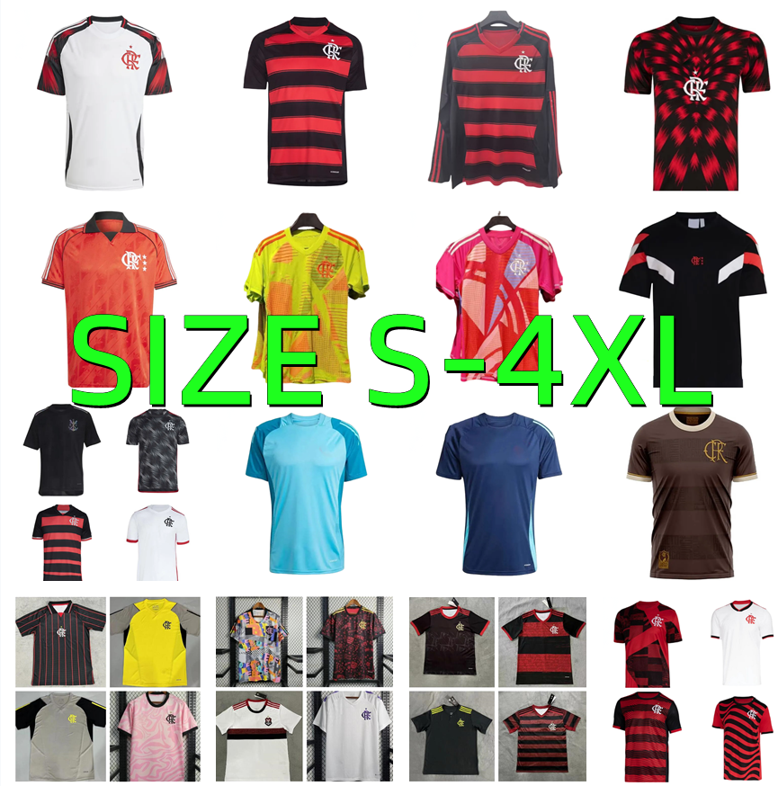 2025 2026 Flamengo soccer jerseys 19 20 21 22 23 24 25 26 DIEGO RIBEIRO GABI football shirt GERSON B. HENRIQUE WALLACE YAN PEDRO DE ARRASCAETA DAVID LUIZ maillots uniform