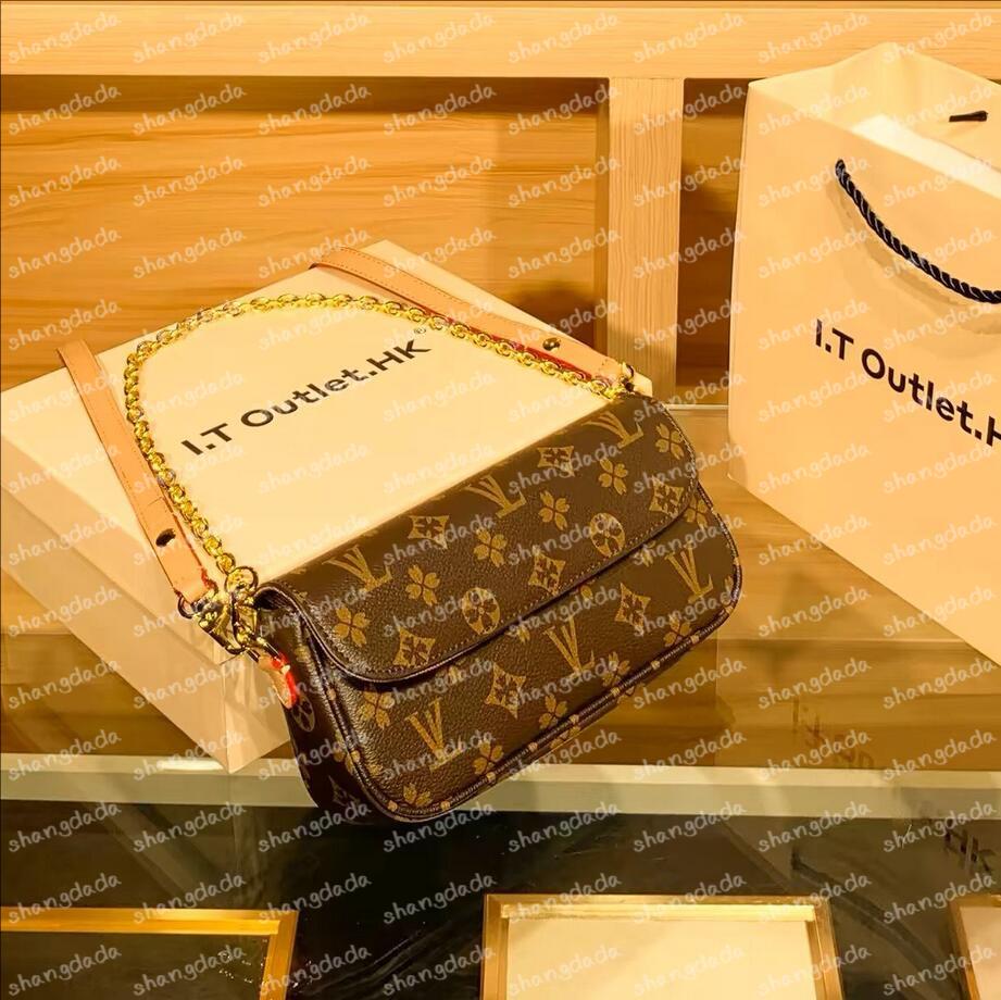 Designer Bag Women Shoulder Bag Hobos Purse Brown Flower The Tote Bag Letter Genuine Leather Bags Crossbody Handbag Lady Purse Underarm Bag Luxurys Female backpack