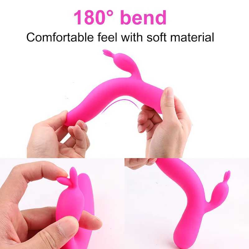 LINSEX Rabbit Tapping G-Spot Pattern Vibrator Suitable for Female Clitoral Stimulator Powerful 21 Mode Sex Toy Female AdultXJ250311