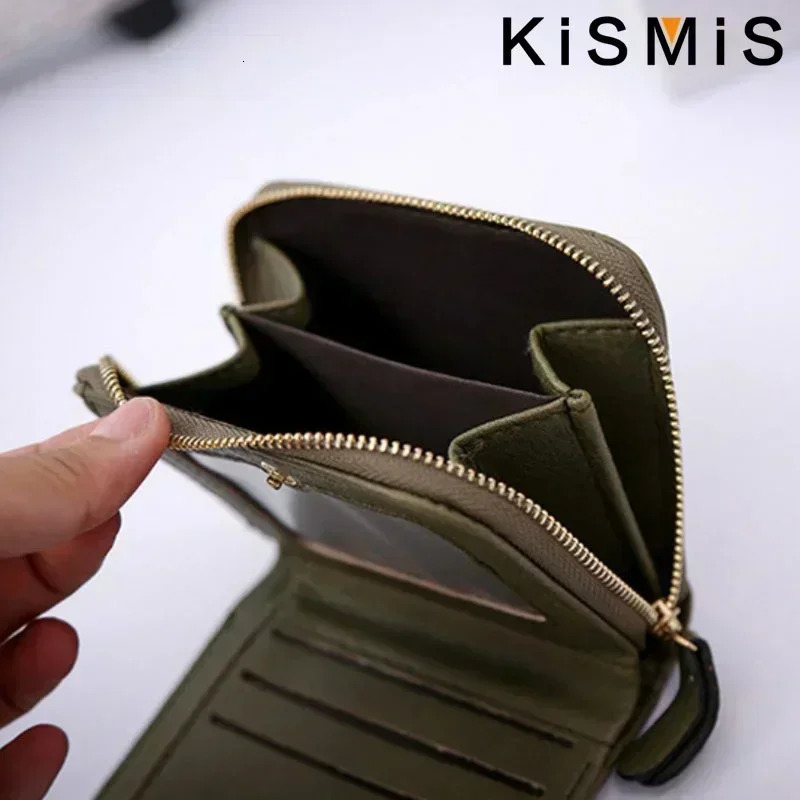 Women Wallets Cute Kawaii Small Pink y ner Ladies Purse Leather Coin Holder 250311