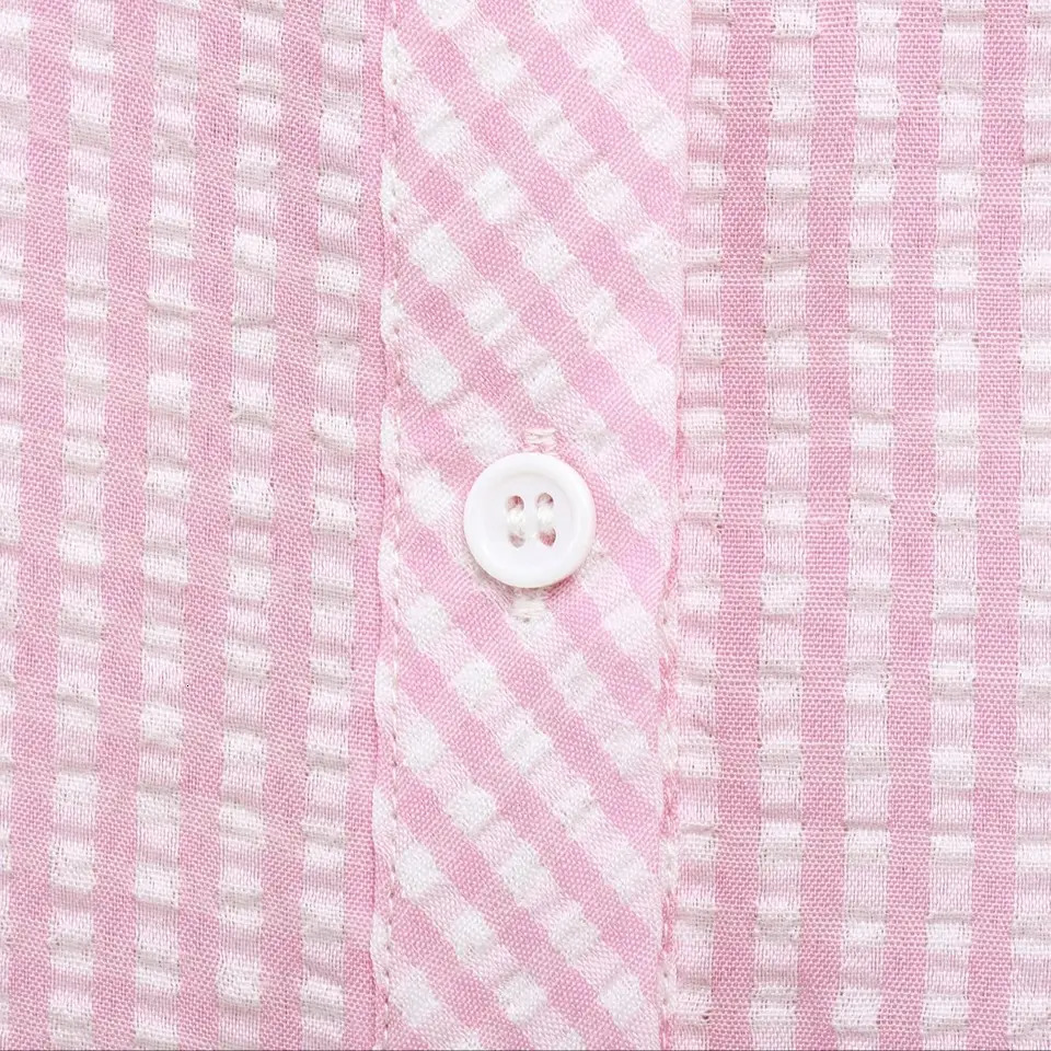 Trafshe plain weave womens Peter Pan collar top long sleeved single chest shirt cute and lovely girl loose 4661038 250311