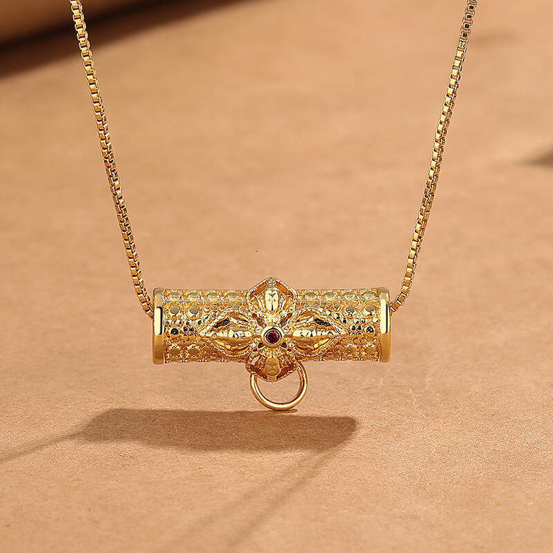 Thai Buddhist brand magnificent versatile aura, with four sided Buddha necklace featuring both men women. It exudes urious high-end feel, and is a cre