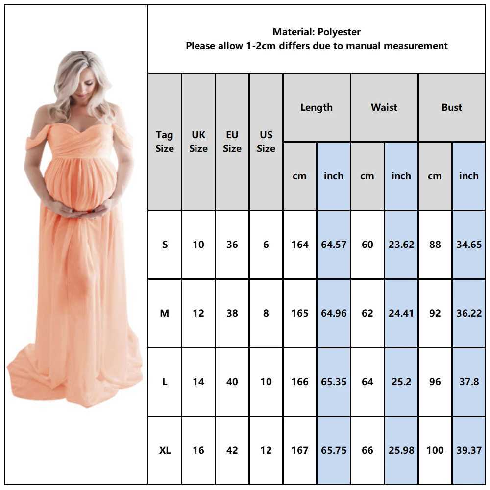 Shoulderless Maternity Dress For Photography Sexy Front Split Pregnancy Dresses For Photo Shoot White Pregnancy Maxi Dress Women X250224