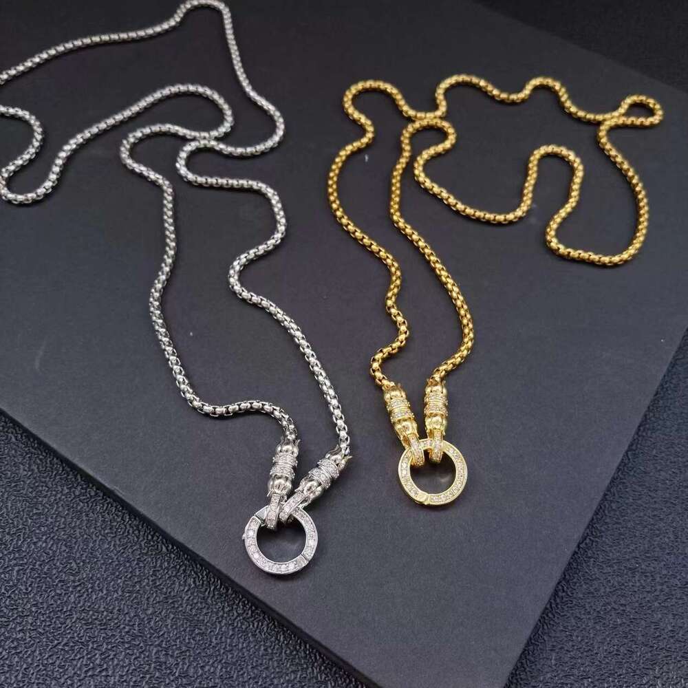 Thai Buddhist brand square dia buckle necklace hanging high-end pendant rope, universal buckle, jade and stone adjustable