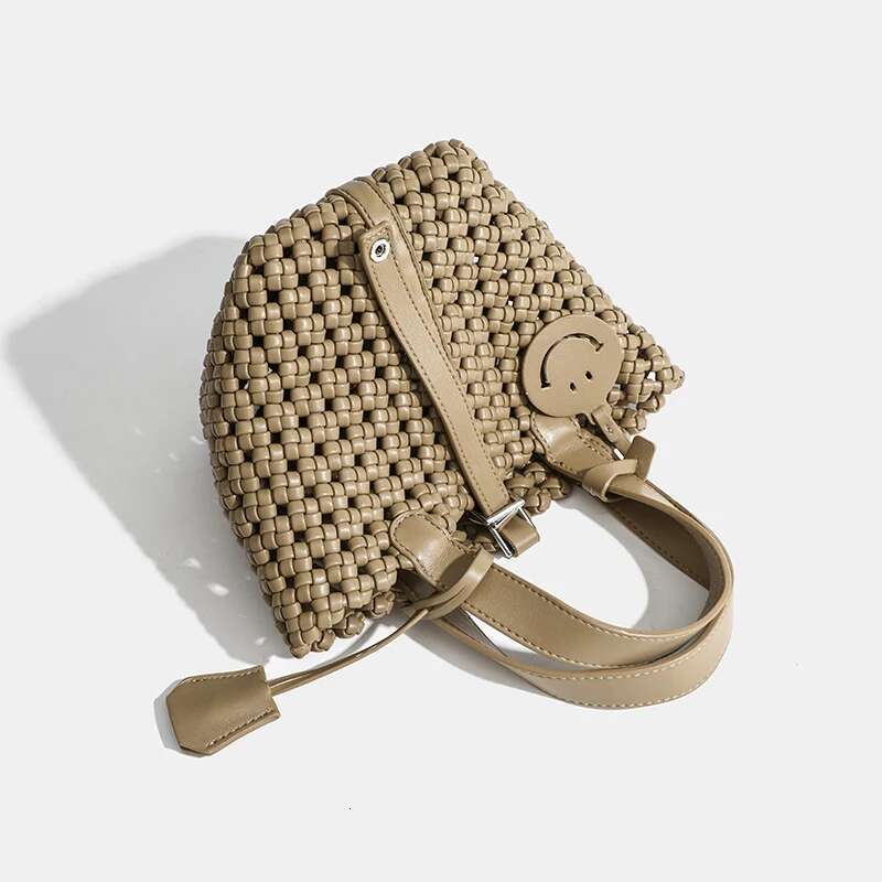 2025New Women's Shoulder Bag Smig Face Ornament Tote Windmill Structure Style For Women Fashion Elegant Handbag