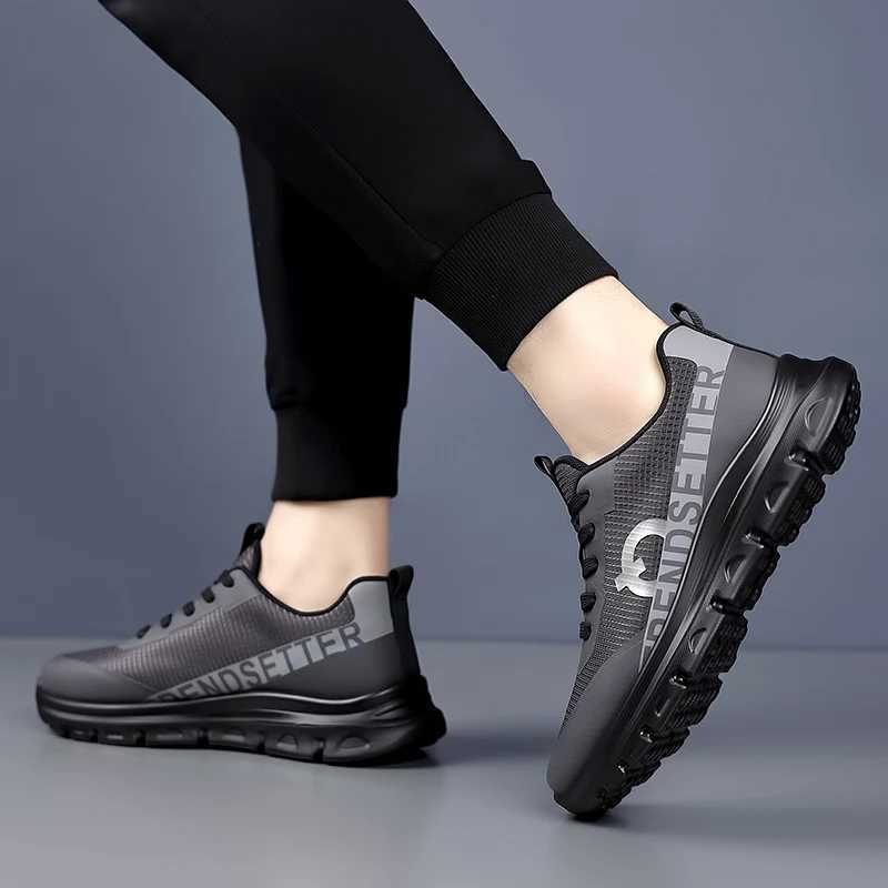 New Arrival Fashion Men Breathable Sneakers Mesh Casual Driving Shoes Lac-up Lightweight Walking Men Shoes Handmade Male Vulcanize Shoes T250311
