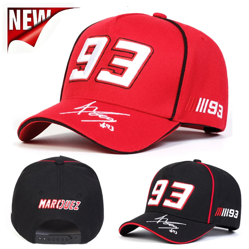 Simple Letter 93 Embroidery Hip hop Fashion Baseball cap 100% Cotton Unisex Adjustable Outdoor Sports Sun Cap Trucker H 250311
