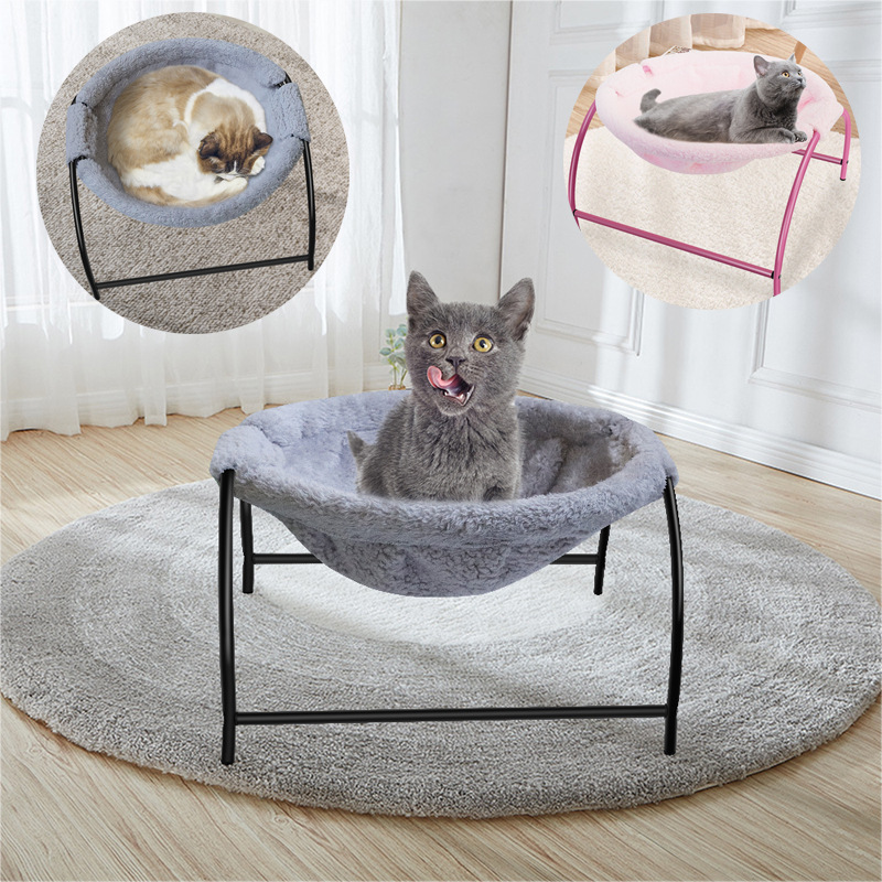 Dog Bed All-Season Breathable & Washable Pet Cat Bed - Hammock Swing Cradle Chair for Year-Round Comfort, Ideal Winter Cat Nest