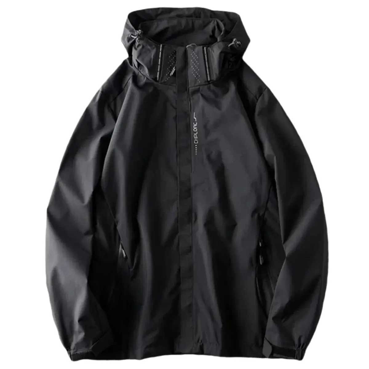 2023 New Mens Coat Spring Autumn Blue Casual Male Jacket Can Take Off The Hat Wind Proof Waterproof Outdoor Sweater Large TopT250311