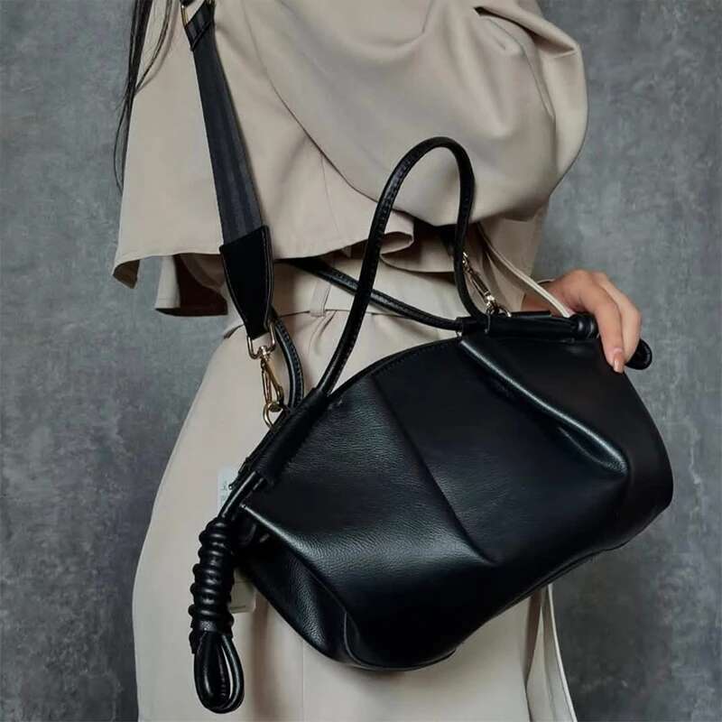 Pleated Cloud Women's Texture Shoulder Bag - Shiny & Hot High Quality, Korean Style, Perfect For Commuting - & Quality, Style,