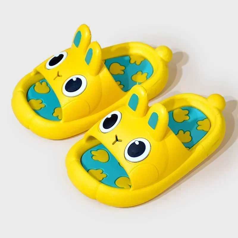 children slippers DIY slippers summer boys shoes rabbit home indoor non-slip bath children slippers kids shoes for girlT250311