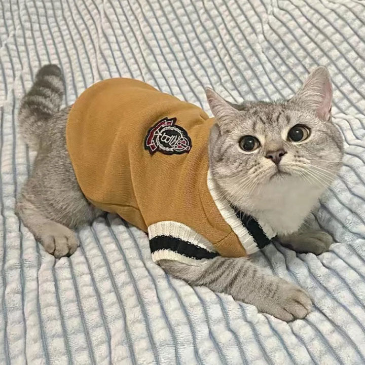 Cat Sweater Pullover Winter Pet Clothes for Pet Dogs Cat Vest Puppy Jacket Pet Cat Clothing Kitty Costume Christmas Cat Products