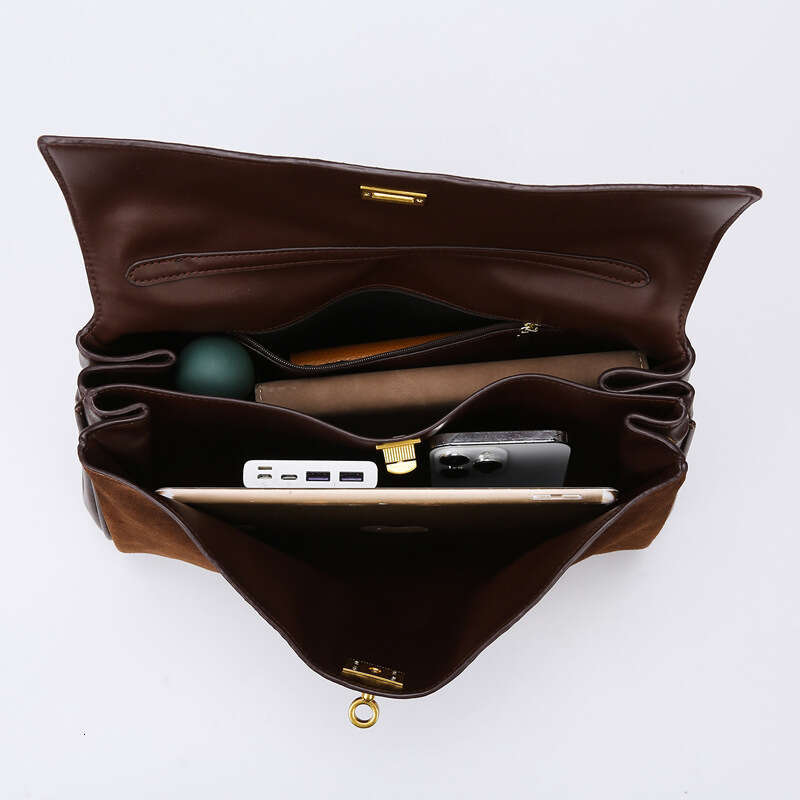 Women's Bags Handbag Tote Women, High-End Sense, Large Capacity Shoulder Fashionable Frosted Leather Women's Bag, Textured Work Commuting Ba