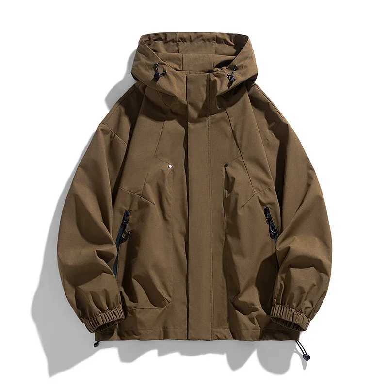 Softshell 8XL Men Jacket Hooded Windbreaker Trench Oversize 6XL 7XL Plus Size Waterproof Black Bomber Camping Loose Thin CoatsT250311