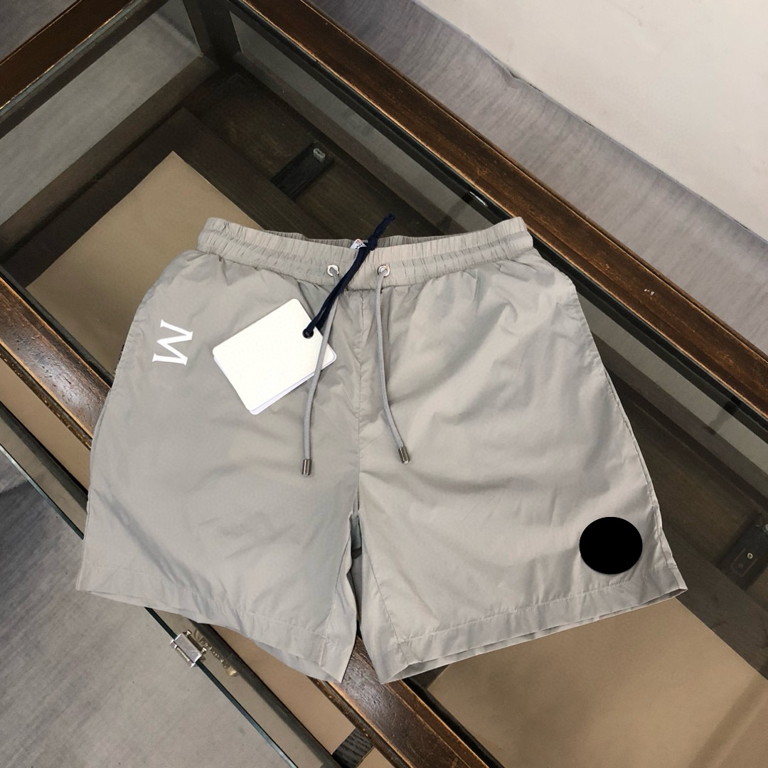 mens shorts Designers Casual Pants short Mens basketball gray nylon Hawaii Beach Beach pants Fifth pants letter Quick drying pocket sport running short Beach pants