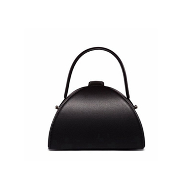 Stylish Semi-Circle Design Crossbody Bag Durable Shoulder Handbag with Elegant Finish