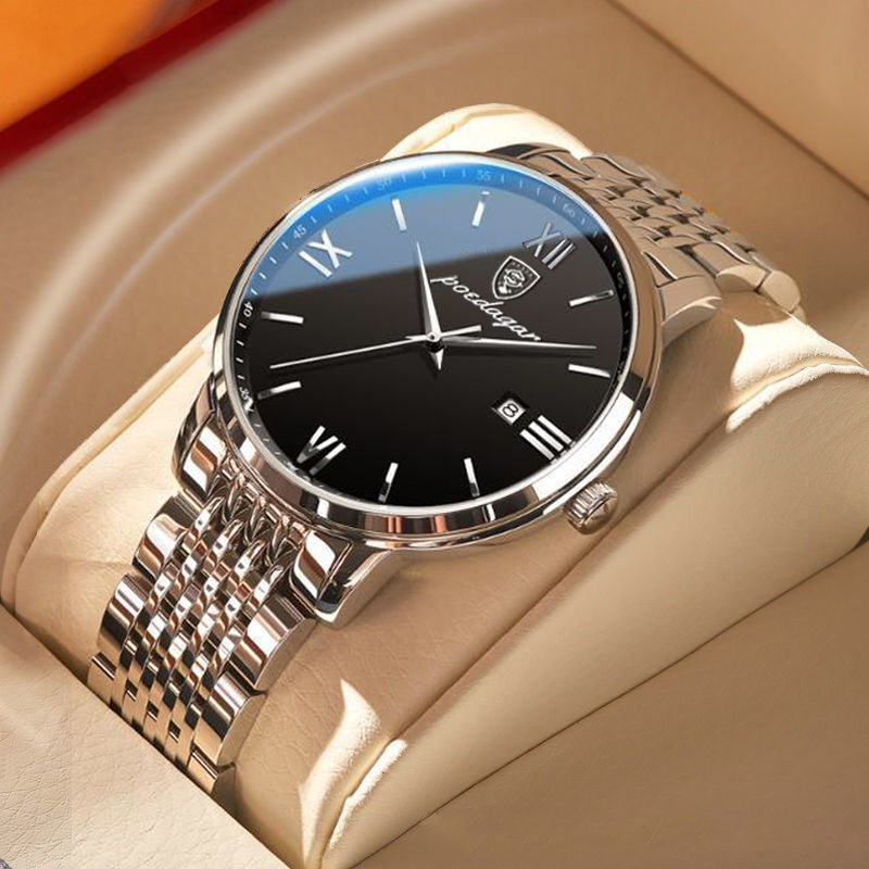 New Mens Luxury Fashion Watch Trendy Timepiece for Male Students Elegant Design High Quality Materials Perfect Gift for Any Occasion
